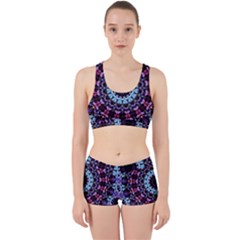 Kaleidoscope Shape Abstract Design Work It Out Gym Set