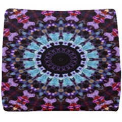 Kaleidoscope Shape Abstract Design Seat Cushion by Simbadda