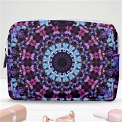 Kaleidoscope Shape Abstract Design Make Up Pouch (medium)