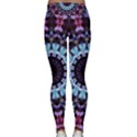 Kaleidoscope Shape Abstract Design Lightweight Velour Classic Yoga Leggings View2