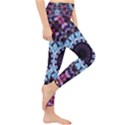 Kaleidoscope Shape Abstract Design Lightweight Velour Classic Yoga Leggings View4