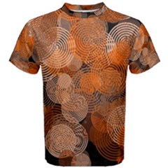 Circle Rings Abstract Optics Men s Cotton Tee