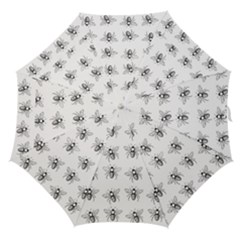 Pop Art  Bee Pattern Straight Umbrellas by Valentinaart