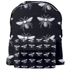 Pop Art  Bee Pattern Giant Full Print Backpack by Valentinaart