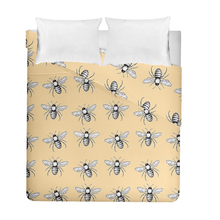 Pop Art  Bee Pattern Duvet Cover Double Side (Full/ Double Size)