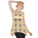 Pop Art  Bee Pattern Side Drop Tank Tunic View1