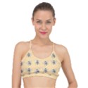 Pop Art  Bee Pattern Basic Training Sports Bra View1