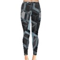 3d Cube Fantasy Square Shape Inside Out Leggings View1