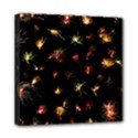 Fireworks Christmas Night Dark Mini Canvas 8  x 8  (Stretched) View1