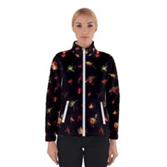 Fireworks Christmas Night Dark Winter Jacket