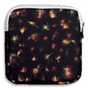 Fireworks Christmas Night Dark Mini Square Pouch View2