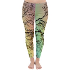 Rainbow Branch Boxer Shorts Classic Winter Leggings by Simbadda