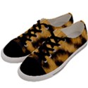 Animal print Leopard Men s Low Top Canvas Sneakers View2