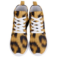 Animal Print Leopard Women s Lightweight High Top Sneakers by NSGLOBALDESIGNS2