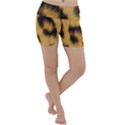 Animal print Leopard Lightweight Velour Yoga Shorts View1