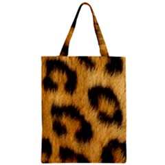 Animal Print Leopard Zipper Classic Tote Bag by NSGLOBALDESIGNS2