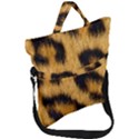 Animal print Leopard Fold Over Handle Tote Bag View1