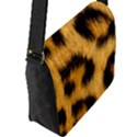 Animal print Flap Closure Messenger Bag (L) View2