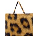 Animal print Zipper Large Tote Bag View1