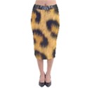 Animal print 3 Velvet Midi Pencil Skirt View1