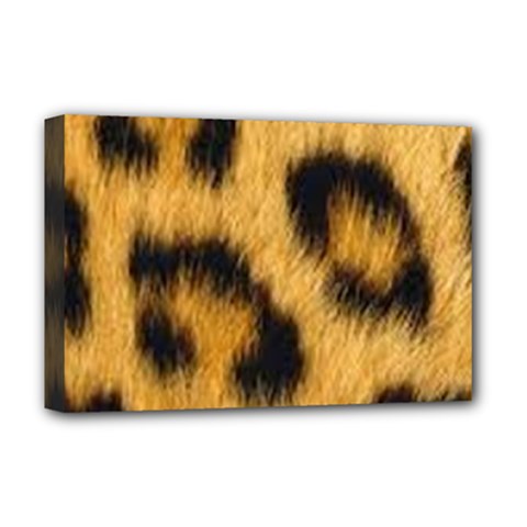 Animal Print 3 Deluxe Canvas 18  X 12  (stretched) by NSGLOBALDESIGNS2