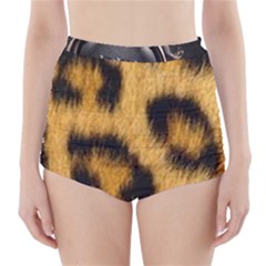 Animal Print 3 High-waisted Bikini Bottoms by NSGLOBALDESIGNS2