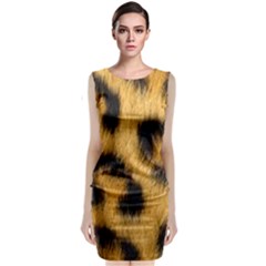 Animal Print 3 Classic Sleeveless Midi Dress by NSGLOBALDESIGNS2