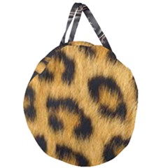 Animal Print 3 Giant Round Zipper Tote by NSGLOBALDESIGNS2