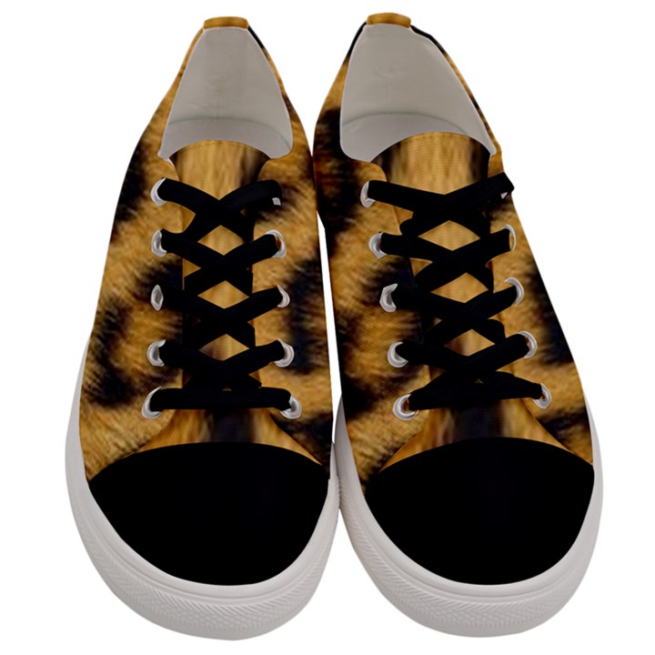 Animal print 3 Men s Low Top Canvas Sneakers