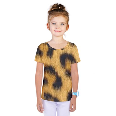 Leopard Print Kids  One Piece Tee by NSGLOBALDESIGNS2