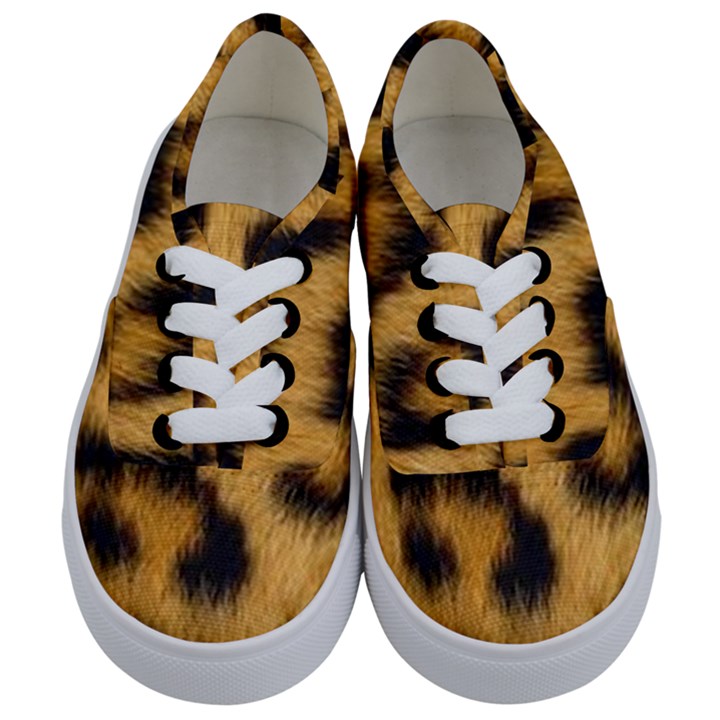 Leopard print Kids  Classic Low Top Sneakers