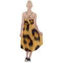 Leopard print High-Low Halter Chiffon Dress  View2