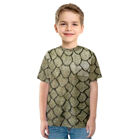 Snake Print Kids  Sport Mesh Tee by NSGLOBALDESIGNS2