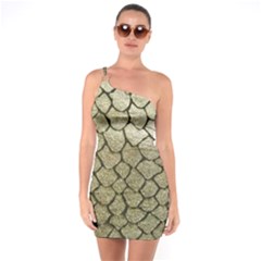 Snake Print One Soulder Bodycon Dress by NSGLOBALDESIGNS2