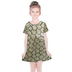 Snake Print Kids  Simple Cotton Dress by NSGLOBALDESIGNS2