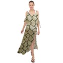 Snake print Maxi Chiffon Cover Up Dress View1