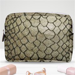 Snake Print Make Up Pouch (medium) by NSGLOBALDESIGNS2