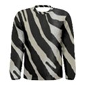 Zebra print Men s Long Sleeve Tee View1