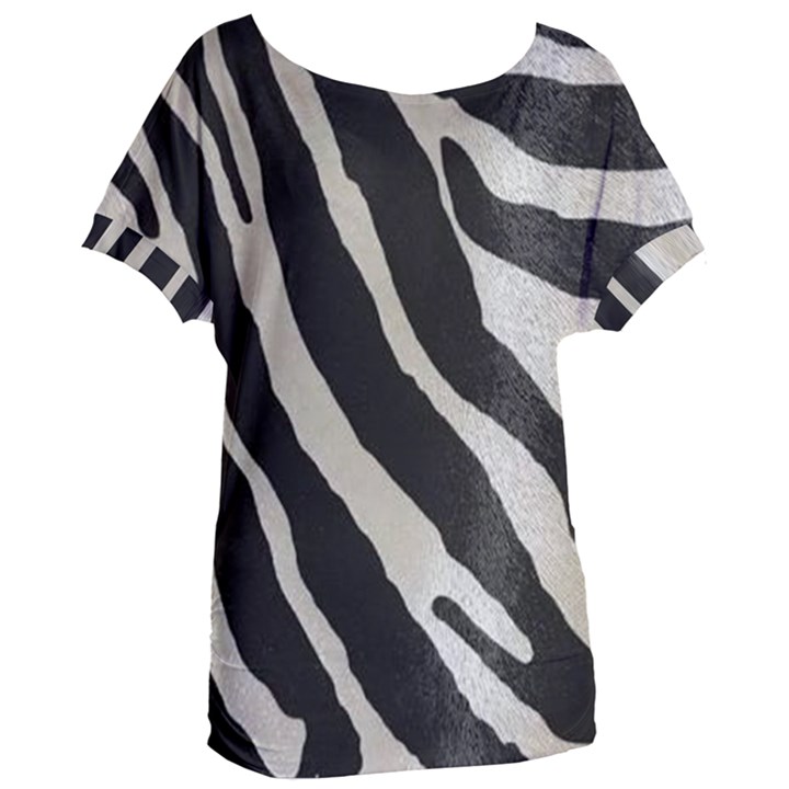 Zebra print Women s Oversized Tee