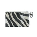 Zebra print Canvas Cosmetic Bag (Small) View2