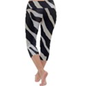 Zebra print Capri Yoga Leggings View4