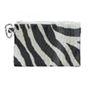 Zebra print Canvas Cosmetic Bag (Large) View1