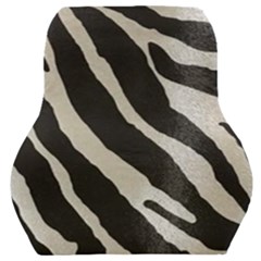 Zebra Print Car Seat Back Cushion  by NSGLOBALDESIGNS2