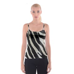 Zebra Print Spaghetti Strap Top by NSGLOBALDESIGNS2