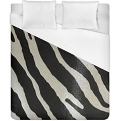 Zebra Print Duvet Cover (california King Size) by NSGLOBALDESIGNS2