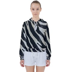 Zebra Print Women s Tie Up Sweat by NSGLOBALDESIGNS2