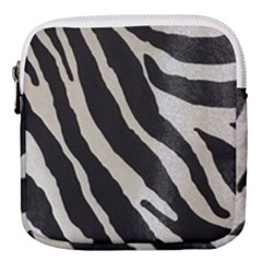 Zebra Print Mini Square Pouch by NSGLOBALDESIGNS2