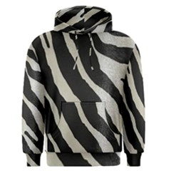 Zebra Print Men s Pullover Hoodie by NSGLOBALDESIGNS2