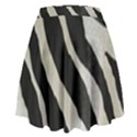 Zebra print High Waist Skirt View2