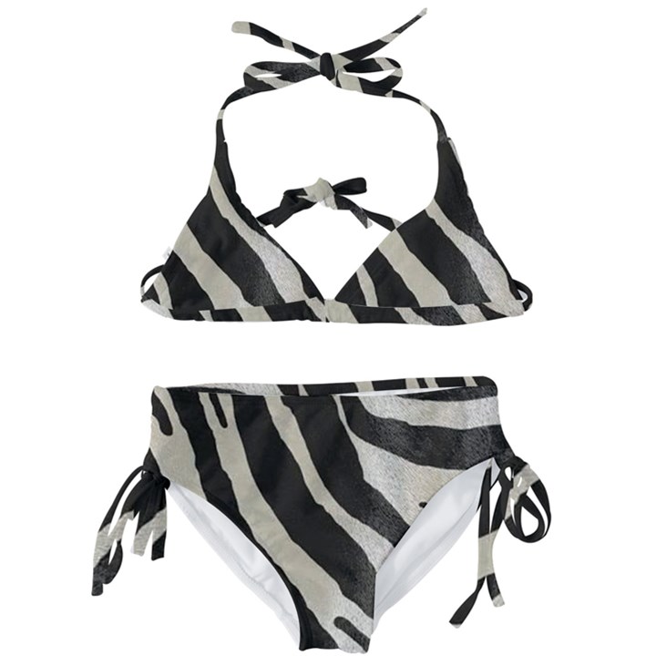 Zebra print Kids  Classic Bikini Set